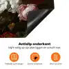 Vaas met bloemen - Schilderij van Rachel Ruysch Inductie beschermer vinyl 3mm middel -zzzzzzz-td-onderkant