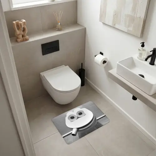 WC - Bril - Grappig - Toilet WCmat klein -sfeer1