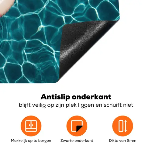 Drijvend - Zwemband - Water Inductie beschermer vinyl 3mm klein -zzzzzzz-td-onderkant