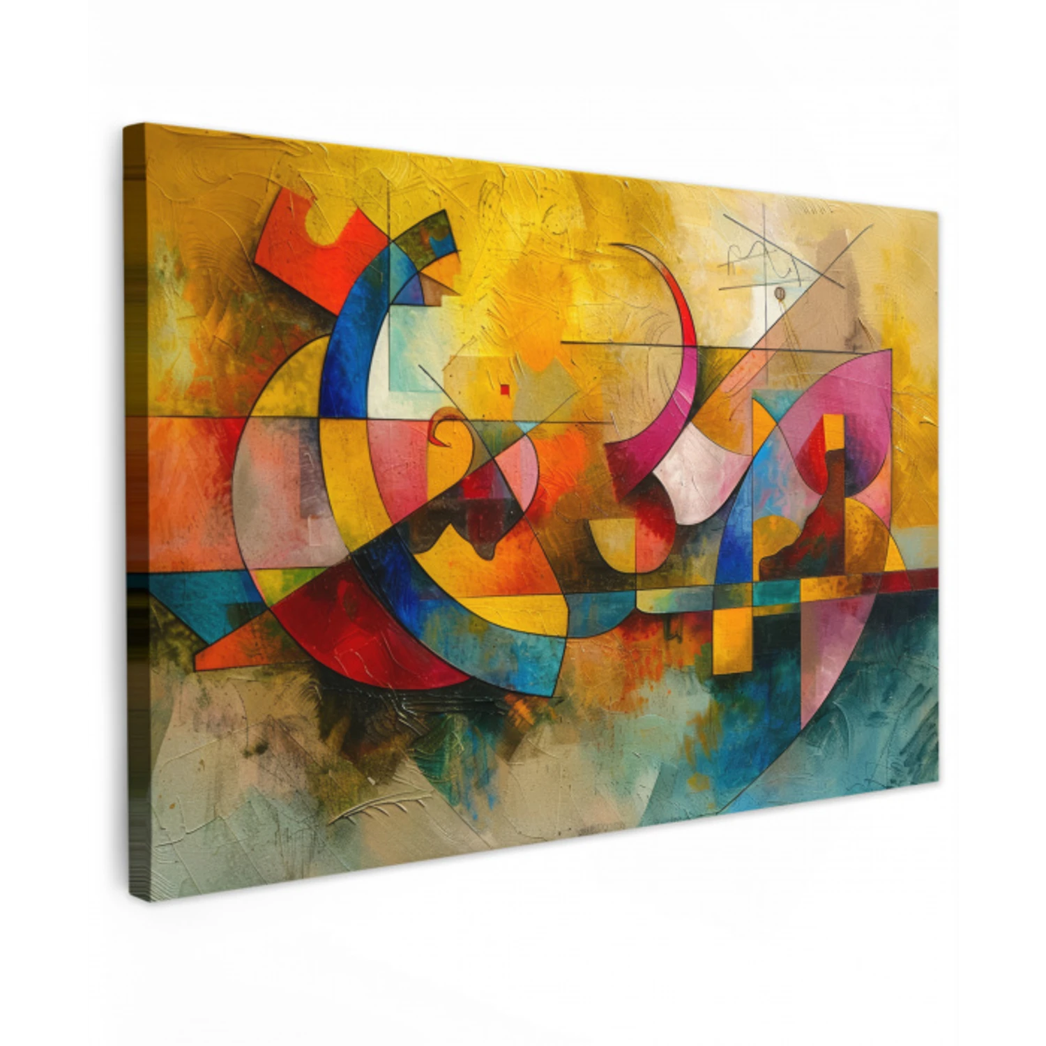 Kunst - Abstract - Modern canvas 2cm klein -z3d