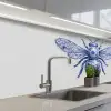 Bij - Modern - Delfts - Blauw keuken achterwand 2 middel -3d_schuin