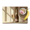 Champagne - Beige - Schaduw - Bubbels Placemat vinyl groot -zzzproduct_Kitchenyeah-website