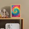 Regenboogkleuren - Tie dye - Light Box met kabel klein -sfeer2_kind