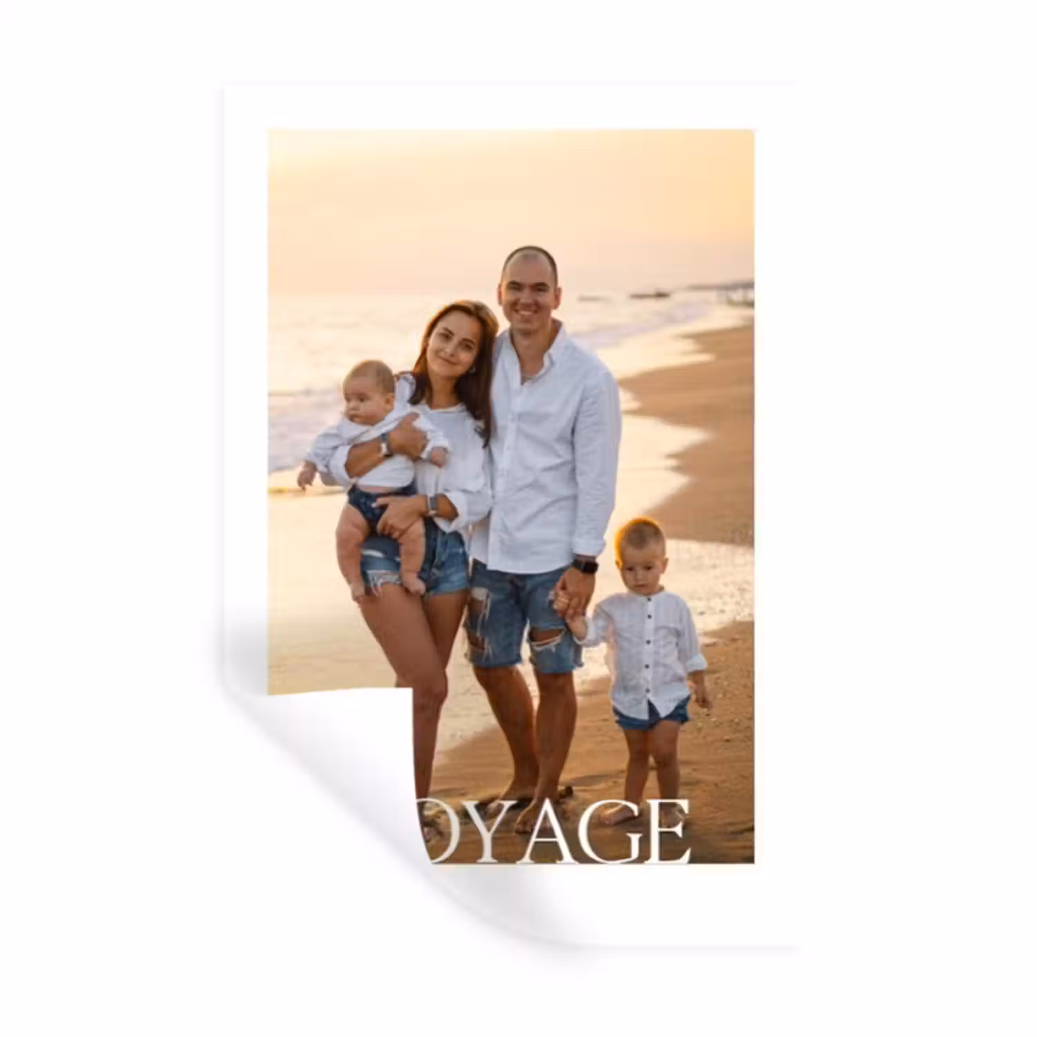Gepersonaliseerde muursticker - Voyage