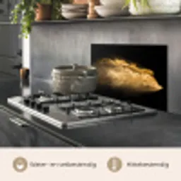 Zand - Goud - Zwart - Luxe - Kunst keuken achterwand spatscherm klein -usp_NL