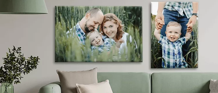 Banner canvas frames