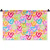Hart - Neon - Patroon - Kleur Wandkleed katoen klein 269 -zz3d