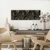 Marmer - Zwart - Goudstructuur canvas 2cm klein 828 -sfeer6