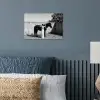 Vrouw - Paard - Artistiek poster papier klein -sfeer2