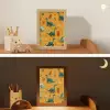 Dinosaurussen - Stekels - Herfstbladeren - Bruin Light Box met kabel klein -sfeer3_kind