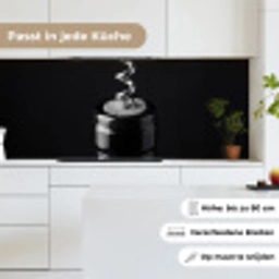 Kurkentrekker - Wijn - Zwart - Wit keuken achterwand 2 middel -sfeer4_DE