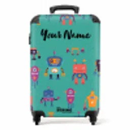 Robo rave NBS - Handbagage koffer - Kinderen Unisex middel -productfoto_recht