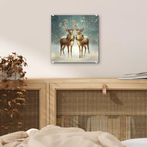 Kerstmagie - Winterwoud - Rendier plexiglas 5mm klein -sfeer4