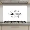 Kerst quote - Winter - Christmas calories - Wit keuken achterwand spatscherm klein -3d_website