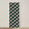 Groen - Roze - Retro - Sterren deurposter klein 289 -3d_beige