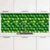 Limoenen - Druppels - Groen keuken achterwand 2 middel 871 -3d