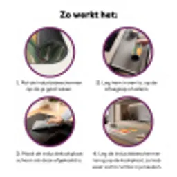Tulpen - Abstract - Kleurrijk Inductie beschermer vinyl 3mm middel -zzzzzzz-cc-werking