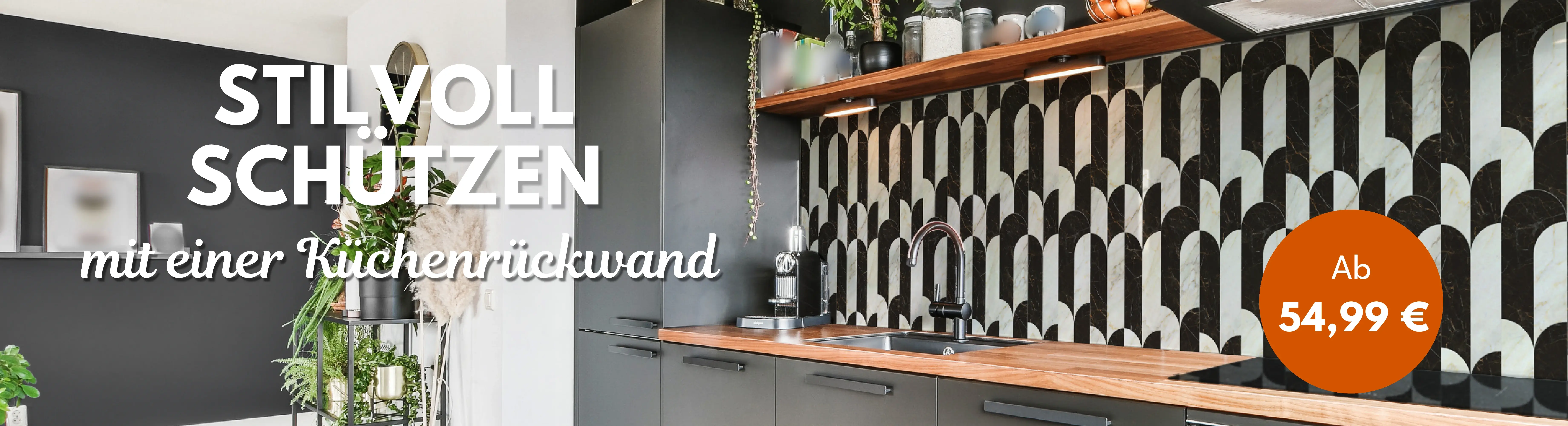 stillvoll schützen küchenrückwand kleben