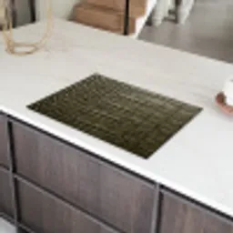 Krokodillenleer - Structuur - Groen Inductie beschermer vinyl 3mm klein -sfeer8