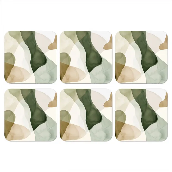 Coaster - Japandi - Abstract - Green