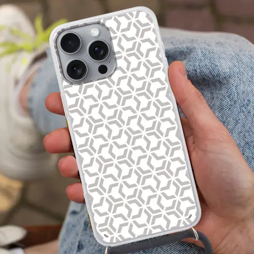 Grafisch - Patroon - Modern Hoesje iPhone 16 Pro Max met koord klein 804 -sfeer3
