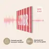 Amor - Strepen - Rood - Roze PET vilt klein -USP_NL