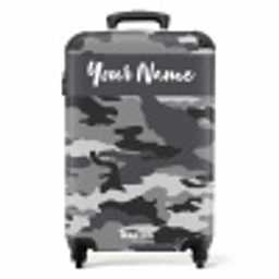 Camogrijs NBS - Handbagage koffer - Kinderen Unisex middel -productfoto_recht