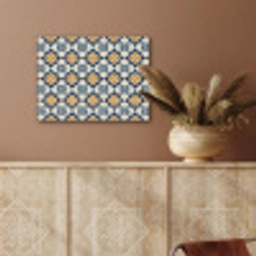 Klassiek - Geometrisch - Blauw PET vilt klein 837 -sfeer4