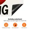 Lip - Girl - Rood - Letters Inductie beschermer vinyl 3mm klein -zzzzzzz-td-onderkant