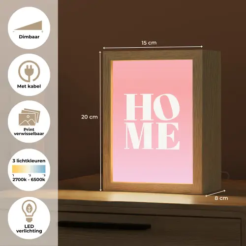 Home - Letters - Groot - Roze Light Box met kabel (Wandlamp) klein -USP_websiteoverzichtNL