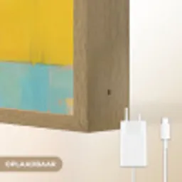 Glazen - Cocktail - Citroen - Kers Light Box met batterij (Wandlamp) middel -USP_websiteoplaadbaarNL
