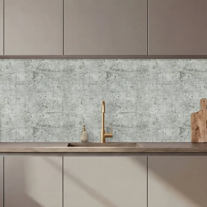 Grijs - Muur - Poriën keuken achterwand 2 middel 871 zz_3dshopping