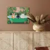 Badkamer - Kattenparade - Kleurrijk PET vilt klein -sfeer4
