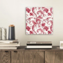 Barok - Patroon - Rood plexiglas 5mm klein 11 -sfeer1