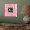 Yes fun - Groen - Roze - Stippen plexiglas 5mm klein -sfeer3