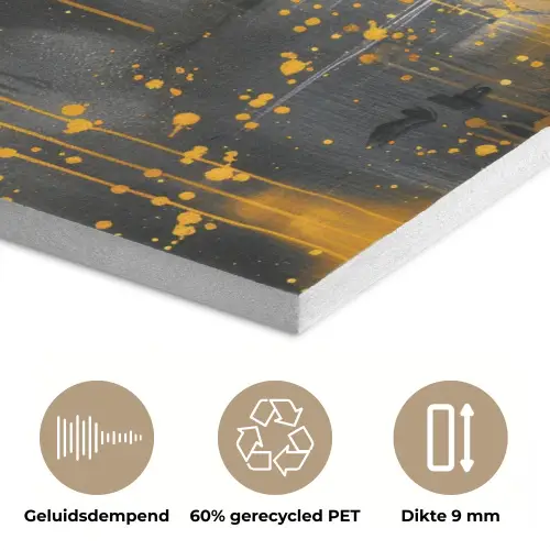 Boom - Verflook - Hert - Natuur - Goud PET vilt klein -closeup_NL