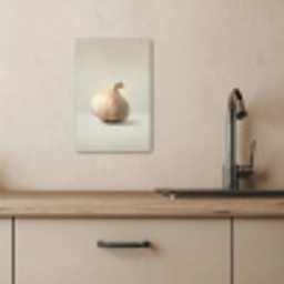Knoflook - Natuurlijk - Beige KitchenYeah - Keuken - Canvas klein -sfeer2