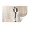Lepel - Verf - Zilver Muursticker klein -3d