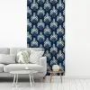 Modern - Patroon - Blauw fotobehang vinyl groot 64 -woonkamer