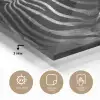 Zebra - Zwart - Wit - Portret - Dieren plexiglas 5mm klein -sfeer2