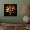 Goud - Bloemen - Kleuren - Vaas aluminium wit klein -sfeer2