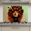 Vrouw - Aardbeien - Kroon keuken achterwand spatscherm klein -3d_website