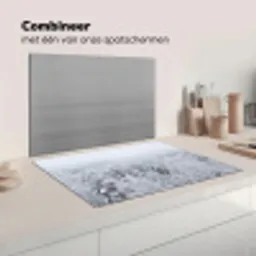 Bos - Sneeuw - Winter - Natuur - Wit Inductie beschermer vinyl 3mm klein -wsfeer7_website