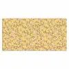 Bloemen - Motief - Geel Muismat XXL klein 681 -3d_leeg