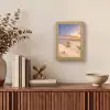 Duinen - Strand - Zonsondergang - Natuur - Zomer Light Box met kabel (Tafellamp) klein -sfeer2