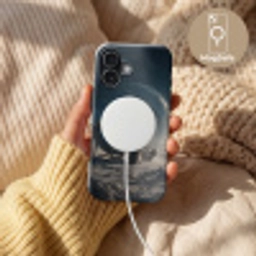 Maan - Kat - Astronaut - Ruimte Toughcase MagSafe Apple iPhone 17 klein -USP_MagsafeV