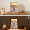 Ijsbeer - Sneeuw - Zonsopgang Light Box met kabel klein -sfeer3_kind
