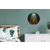 Kerstboom - Cadeau - Kerst - Winter Wandcirkel aluminium klein -slaapkamer