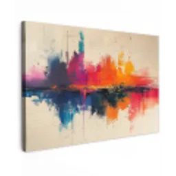 Watercolor - Kunst - Modern canvas 2cm klein -z3d