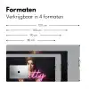 Ironisch - Tekst - Neon Muismat XXL klein -sfeer5